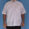 1 2 100x100 - پیراهن سفید مردانه یقه فرنچ مدل چهارخانه