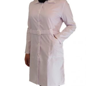 Kamarbandi2 300x300 - روپوش پزشکی زنانه کمر بنددار