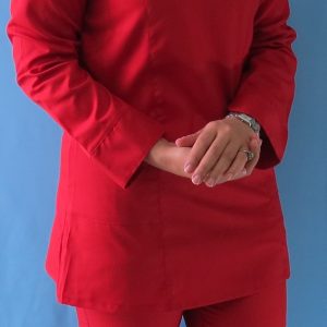 قرمز1 300x300 - اسکراب تونیک شلوار قرمز