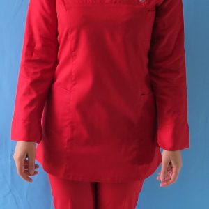 قرمز5 300x300 - اسکراب تونیک شلوار قرمز