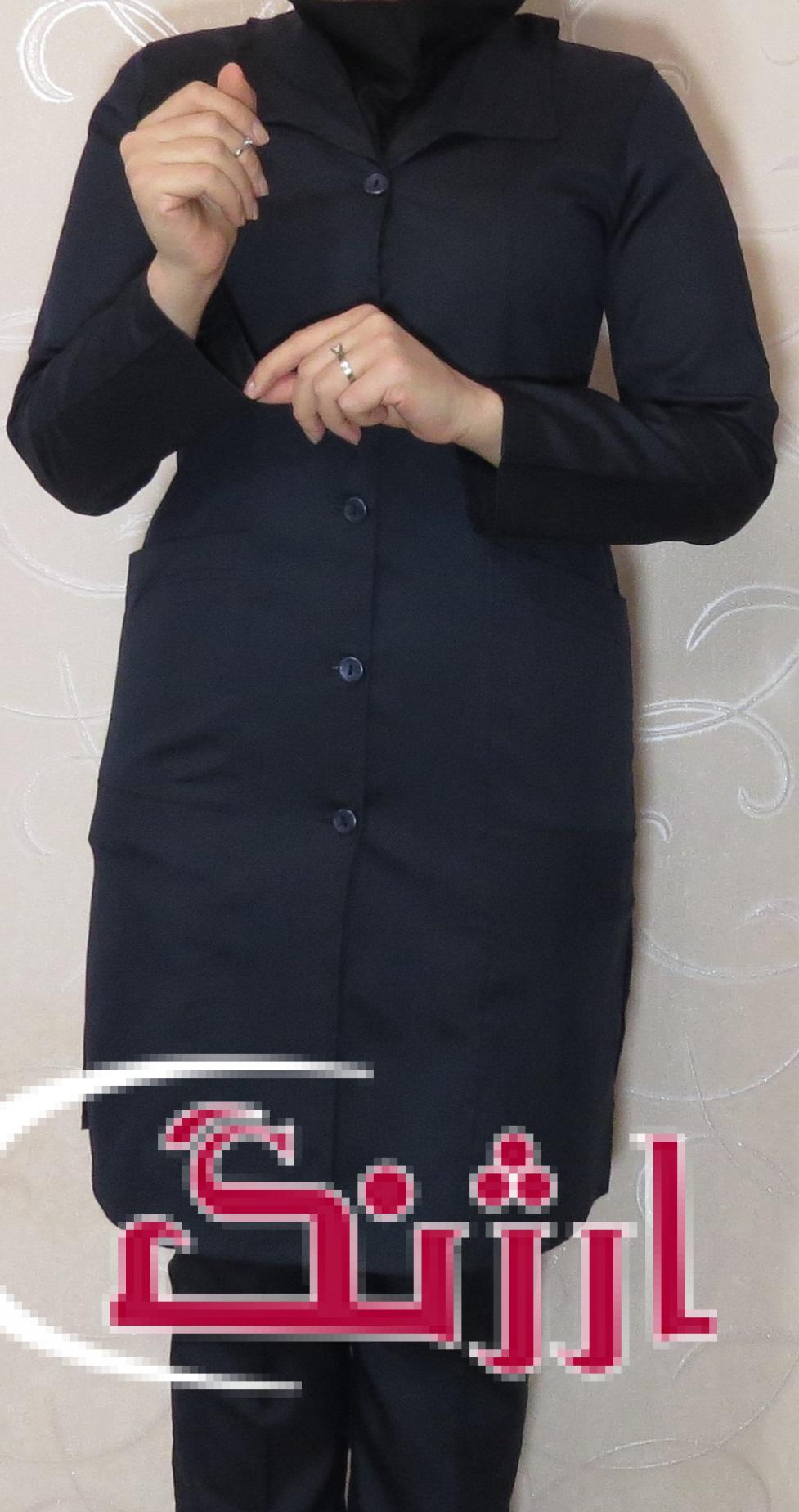 ArshalSormei4 مانتو شلوار سورمه ای مدل آرشال