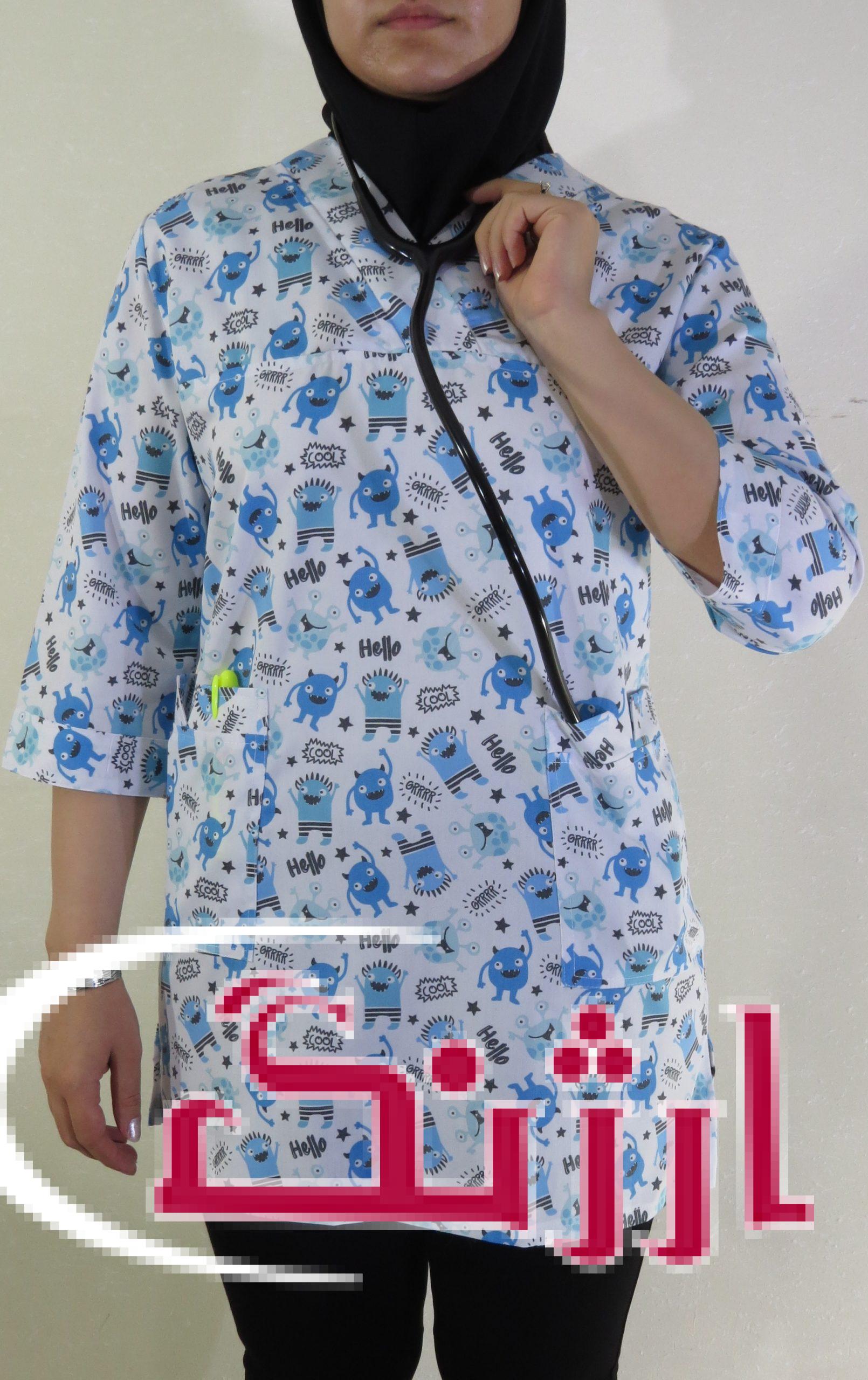 Poopak6 اسکراب طرحدار تک مدل پوپک